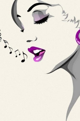 Music Notebook 6x9 glossy softcover 150 lined pages