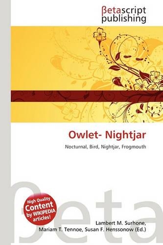 Owlet- Nightjar: (English)