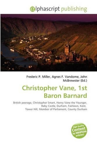 Christopher Vane, 1st Baron Barnard