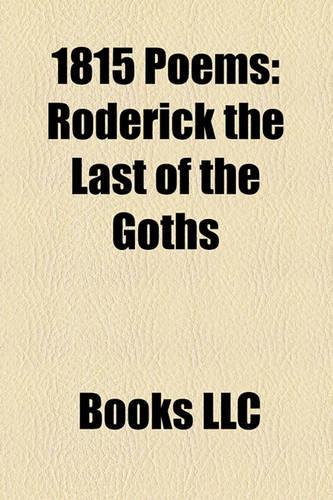 1815 Poems: Roderick the Last of the Goths(English)