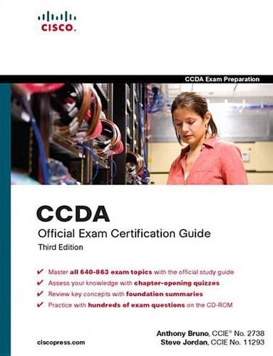 Ccda Official Exam Certification Guide (Exam 640-863)
