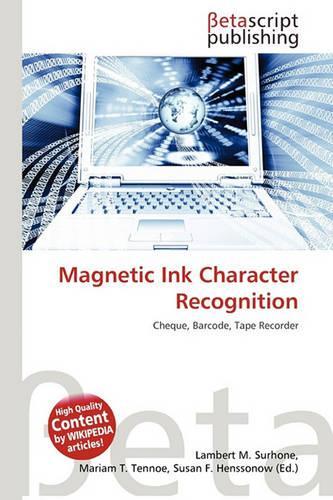 Magnetic Ink Character Recognition