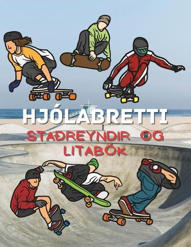 Staðreyndir um Hjólabretti og litabók