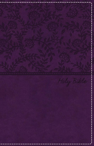 NKJV, Deluxe Gift Bible, Leathersoft, Purple, Red Letter, Comfort Print