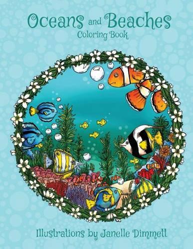 Oceans and Beaches: A Coloring Book(English)
