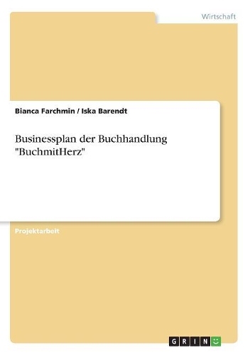 Businessplan der Buchhandlung 