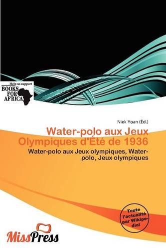 Water-Polo Aux Jeux Olympiques D' T de 1936
