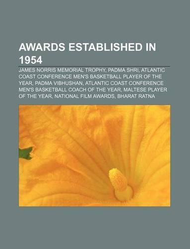 Awards Established in 1954