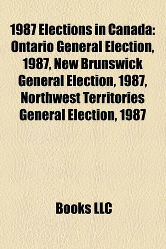 1987 Elections in Canada