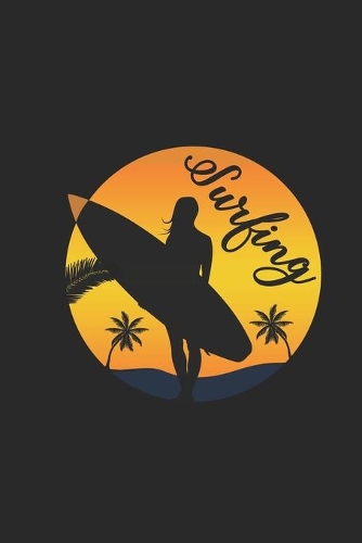 Surfing: 6x9 Surf - dotgrid - dot grid paper - notebook - notes