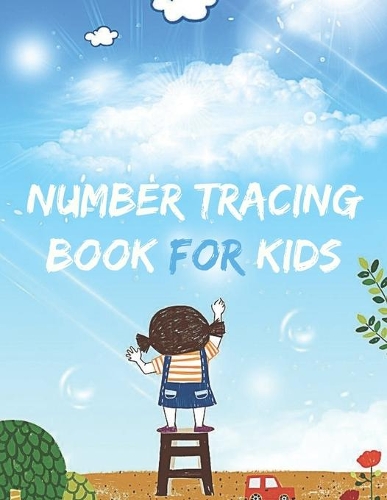 Number tracing book for kids