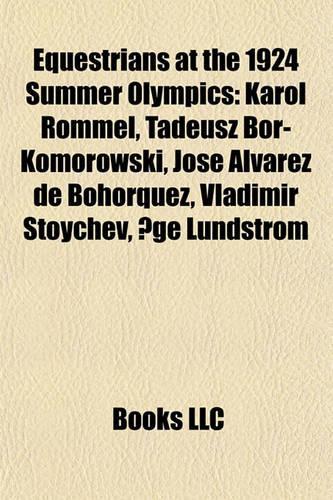 Equestrians at the 1924 Summer Olympics