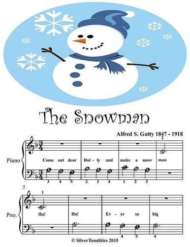 The Snowman - Beginner Tots Piano Sheet Music