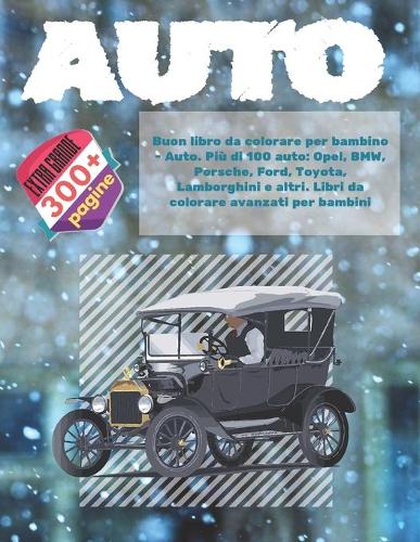 Buon libro da colorare per bambino - Auto. Più di 100 auto