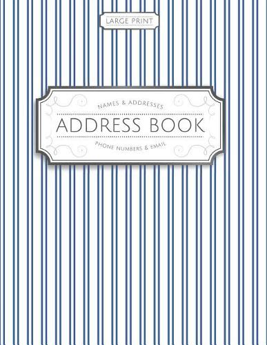 Large Print Address Book