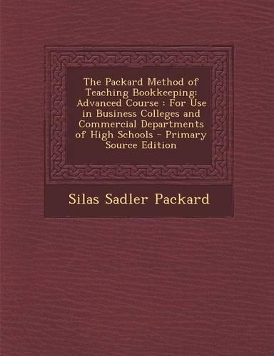 The Packard Method of Teaching Bookkeeping