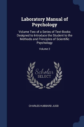 Laboratory Manual of Psychology