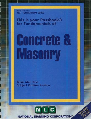Concrete and Masonry