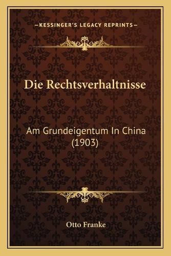 Die Rechtsverhaltnisse