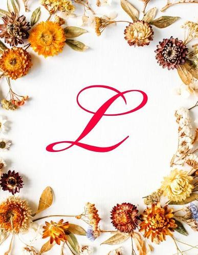 L: Monogram Initial Graph Paper Notebook: 1/2 Inch Squares, Blank Graphing Paper without Borders - Square Grid Notepad, Perfect For The School Or Offic(12 Graph Paper Notebook: 1/2 Inch Squares Without Border)