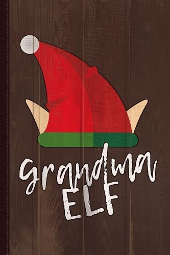 Grandma Elf Christmas Journal Notebook