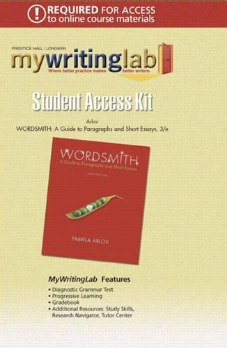 Wordsmith: Guide to Paragraphs & Essays