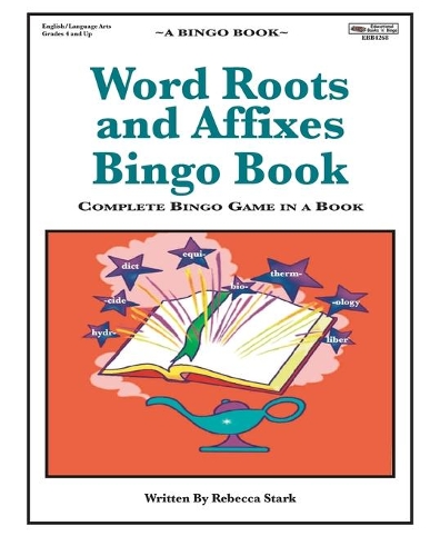 Word Roots and Affixes Bingo Book