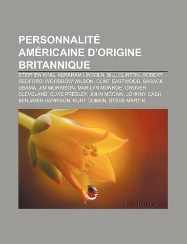 Personnalite Americaine D'Origine Britannique