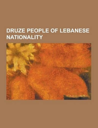 Druze People of Lebanese Nationality