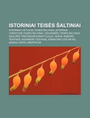 Istoriniai Teis S Altiniai
