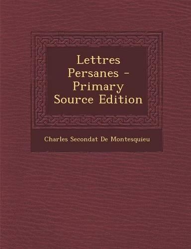 Lettres Persanes