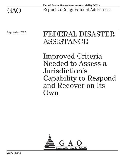 Federal disaster assistance