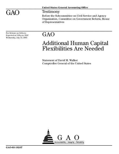 Gao: Additional Human Capital Flexibilities Are Needed