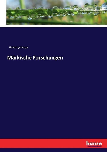 Märkische Forschungen