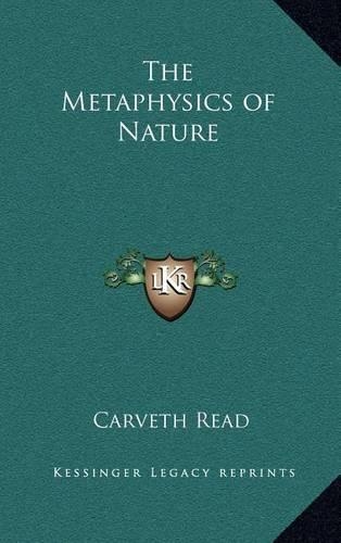The Metaphysics of Nature