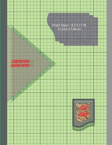 Graph Paper Notebook 8.5 x 11 IN, 21.59 x 27.94 cm