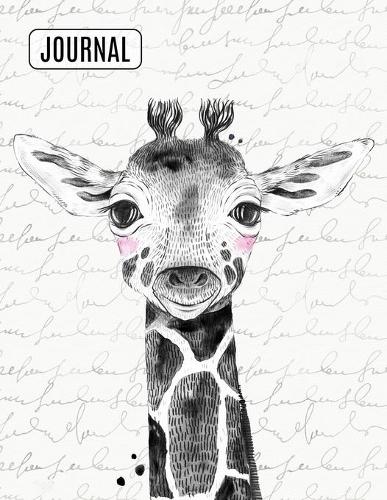 Big Fat Bullet Style Journal Notebook Inky Giraffe