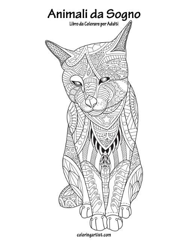 Animali da Sogno Libro da Colorare per Adulti 1