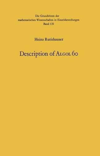 Handbook for Automatic Computation: Volume I,Part A(135 Grundlehren der Mathematischen Wissenschaften)