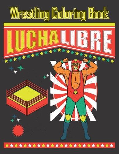 Wrestling Coloring Book