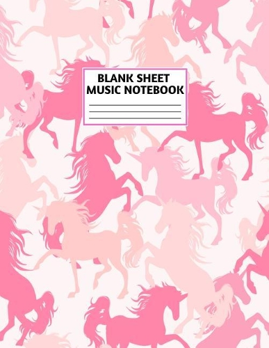Blank Sheet Music Notebook
