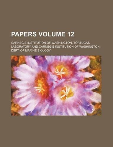 Papers Volume 12: (English)