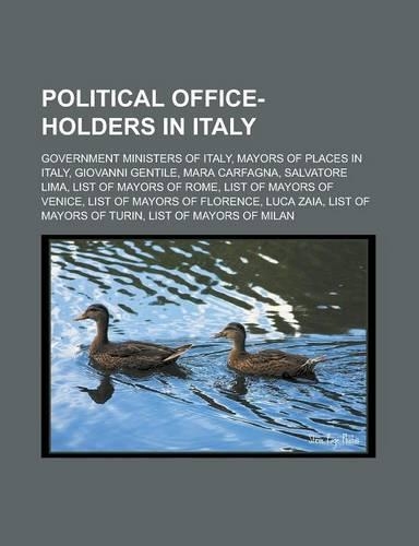 Political Office-Holders in Italy