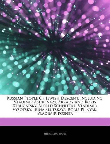 Articles on Russian People of Jewish Descent, Including