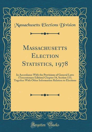 Massachusetts Election Statistics, 1978
