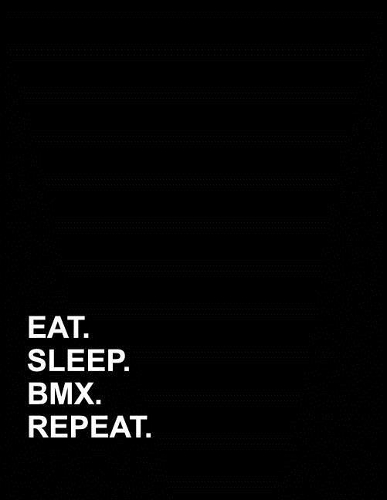 Eat Sleep BMX Repeat: Accounts Journal(41 Accounts Journal)