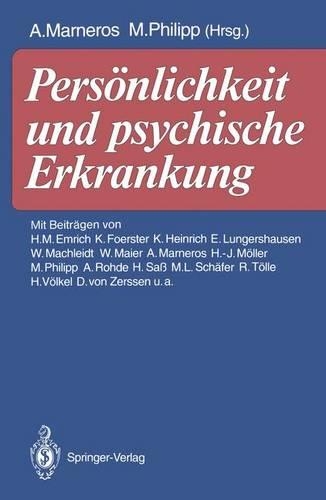 Personlichkeit Und Psychische Erkrankung