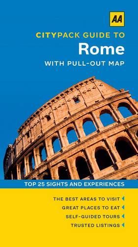 Citypack Guide to Rome with pull-out map