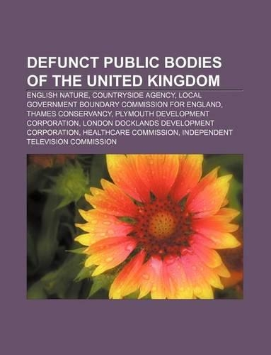 Defunct Public Bodies of the United Kingdom