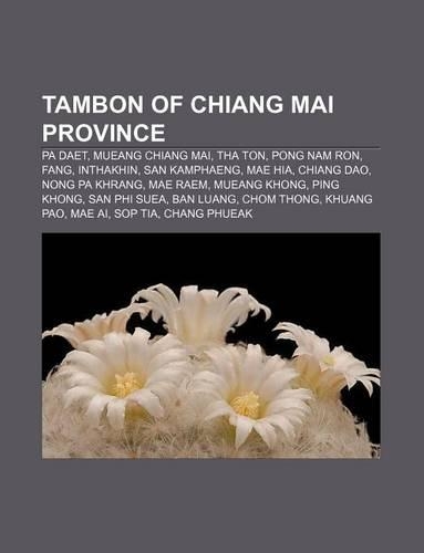 Tambon of Chiang Mai Province